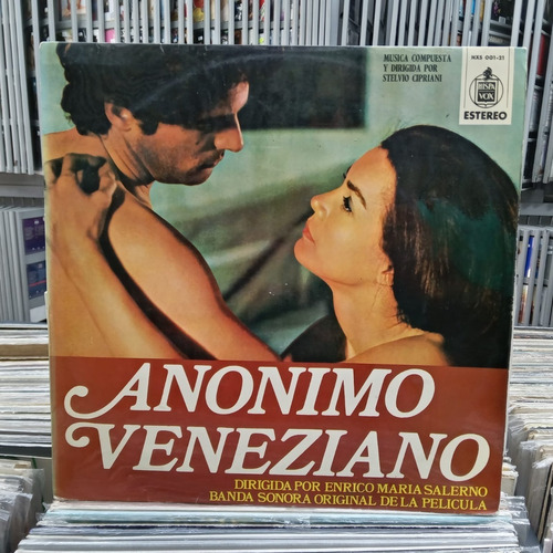 Anonimo Veneziano - Enrico Salerno Soundtrack Lp La Cueva 