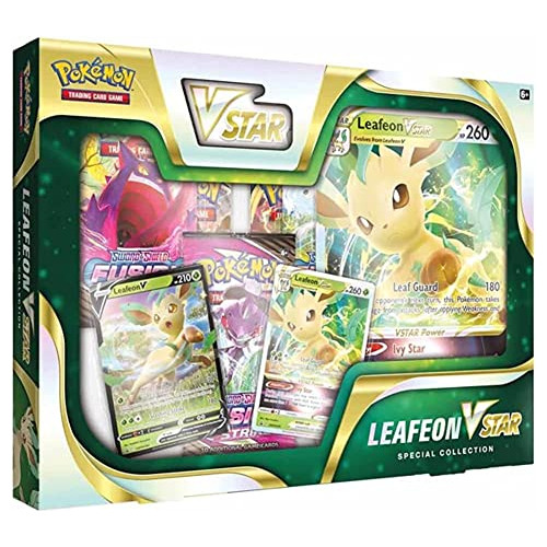 Cartas Pokémon: Caja De Colección Especial Leafeon Vstar