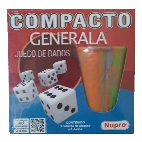 Juego De Mesa Generala Compacto Nupro