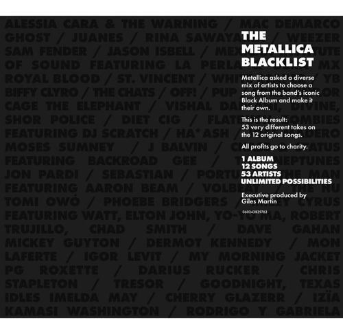 Cd Metallica Blacklist 4 Cds 2021 Novo Lacrado