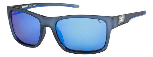 Lentes De Sol Polarizados Cat Cts-coder-106p Azul