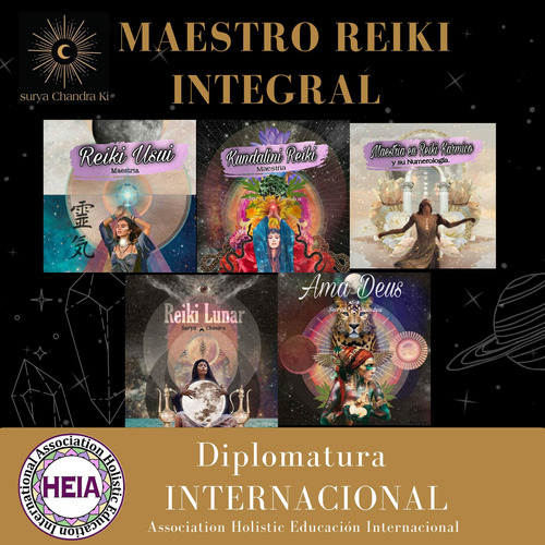 Curso De Maestro Reiki Integral Calificado