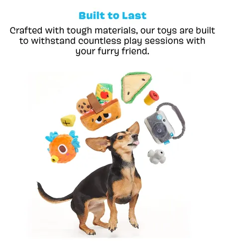 Juguete Para Perros Y Cachorros Bark Wild Berry Bunch, Tamañ