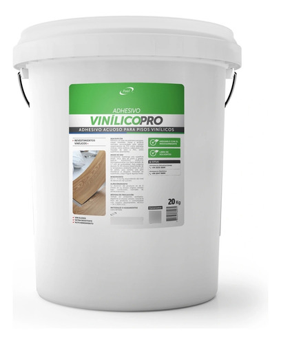 Adhesivo Piso Vinilico 20 Kg