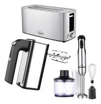 Comprar Combo Mixer + Tostadora + Batidora Kassel Linea Inox.