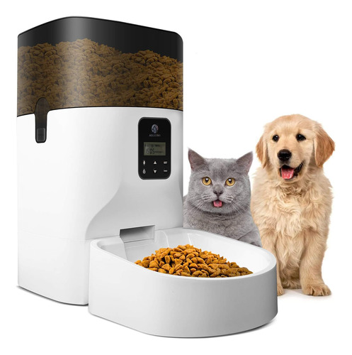 Comedero Dispensador Comida Perros Gatos Programable 7l  