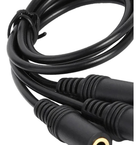 3 Distribuidor De Audio Extensor De Auriculares 3,5 Mm Macho