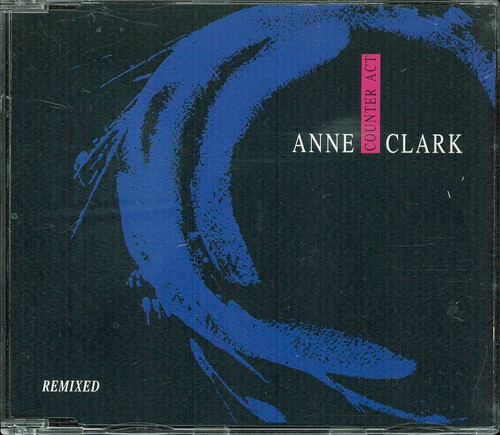 Anne Clark Cd-single Counter Act 7 Vers Holandes 91 Cerrado 