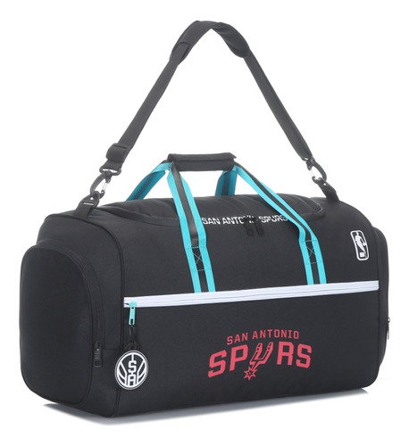 Bolso Deportivo Hombre Mujer Nba Original Bolsillo Lateral