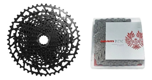Kit Cassete E Corrente Sram Nx Eagle 12v 11-50 Pg 1230