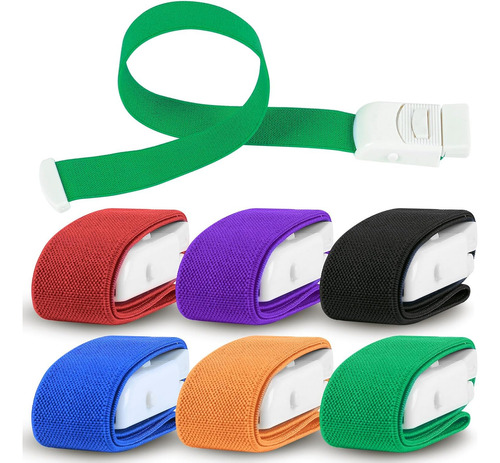 6pcs Torniquete Con Ligadura Para Toma De Muestra Elastico