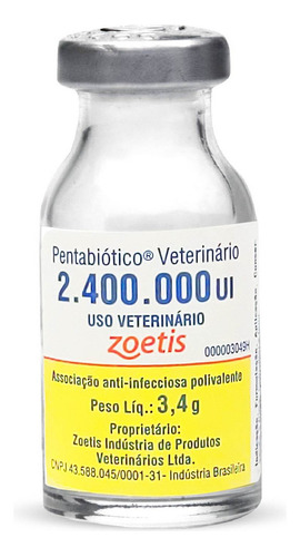 V Pentabiotico Veterinario 6 Ml - Fort Dodge