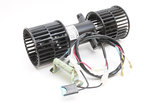 Motor Calefactor 24v 3 Vel. Doble Turbina Ø100mm