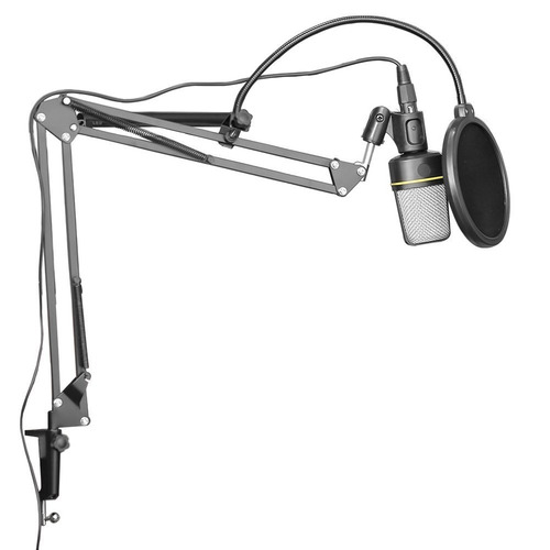 Paquete Accesorios Microfono Estudio Soporte Antipop Y Shock