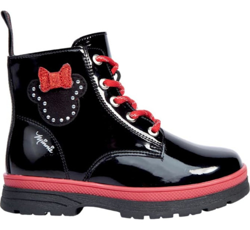 Botín Hiker Minnie Mouse Niñas Minnie Mouse Negro