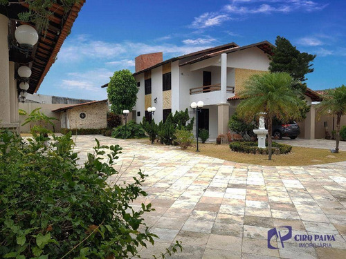 Imagem 1 de 30 de Casa Com 5 Dormitórios Para Alugar, 452 M² Por R$ 8.500,00/mês - Cambeba - Fortaleza/ce - Ca3239