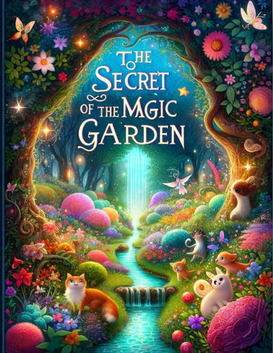 The Secret Of The Magic Garden - Coloring Book