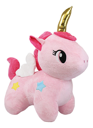 Unicornio De Peluche Estrellitas Grande Premium Pelucheria