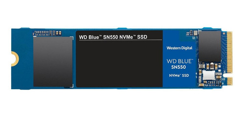 Disco sólido interno Western Digital SN550 WDS100T2B0C 1TB azul