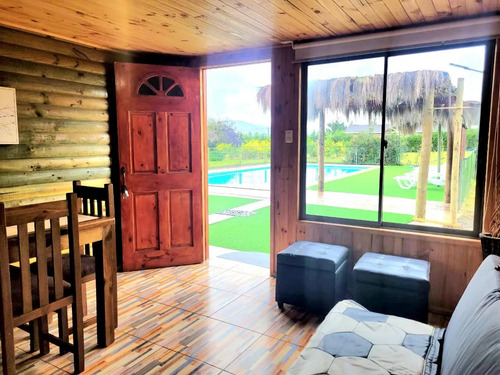 Parcela Y Cabaña En Condomio Junto Al Lago Rapel