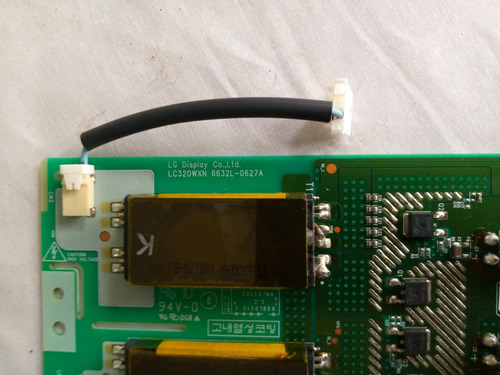 Imagen 2 de 6 de Tarjeta Inverter Lc320wxn 6632l-0627a Tv Sony Kdl32bx320