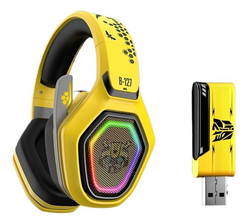 Auriculares Inalámbricos Para Juegos Transformers Tf-g01 Blu