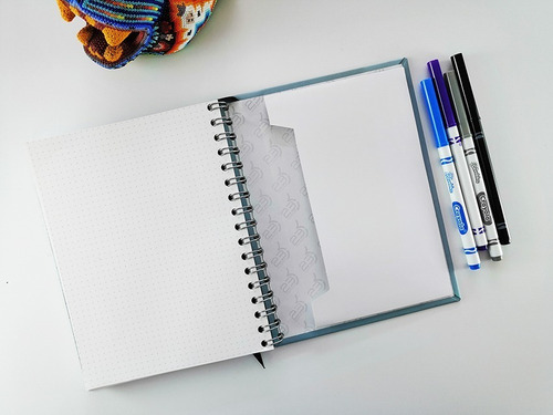 Libreta Bullet Journal 240 Pag Punteadas 22x17cm