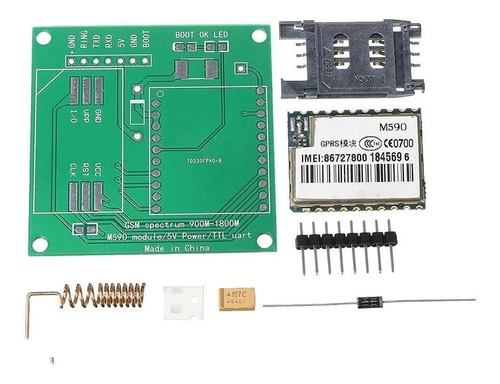 M590 Módulo Gsm Gprs 900m-1800m Mensajes Comandos At Ttl 5v