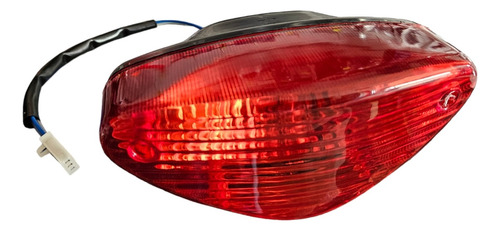 Faro Posterior Trasera Luz Roja Para Motos Mototaxis