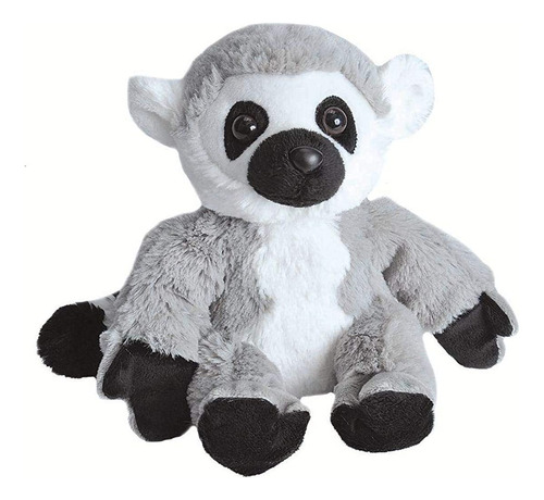 Peluche De Lémur De Cola Anillada, Para Niños, 7 Pulgadas