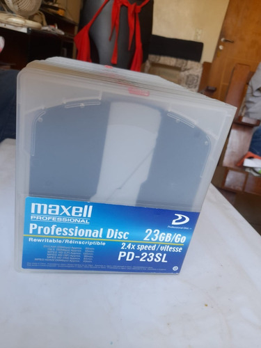 15 Unidades De Disco Xdcam Maxell 23gb Modelo Pd-23sl (Usado)