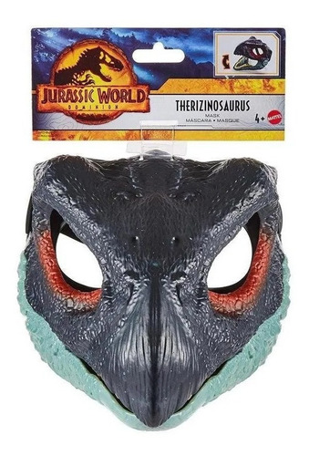 Jurassic World Dinosaurio Therizinosaurus Mascara Nueba