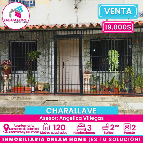 Apartamento Duplex En Venta Urb. Samanes De Betania Ii, Charallave/ Ocumare.