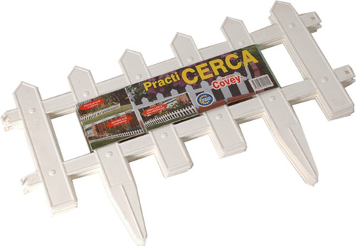 Imagen 2 de 6 de Cerca Plástica Para Jardín 50 Cm Set X 4 (cubre 2 M.)