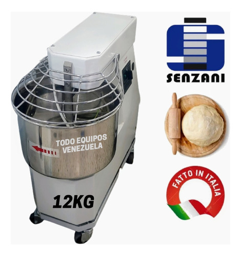 Amasadora Industrial Italiana 12kg Senzani