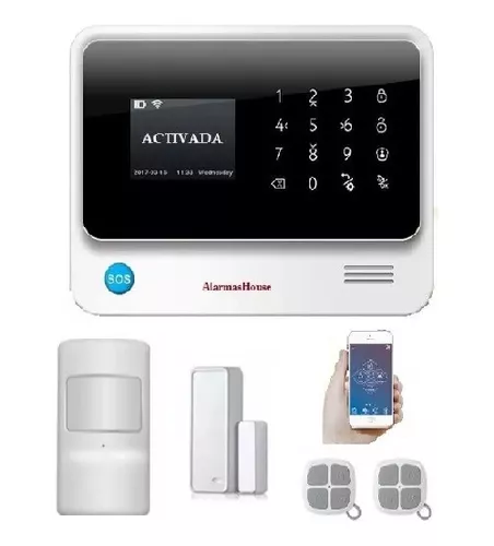 Kit Alarma SIN cuotas Domótica WiFi GSM + Cámara