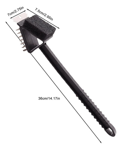 Kit De Limpieza Multifuncional Para Barbacoa Cepillo Triangu