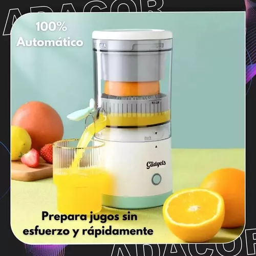Exprimidor de Naranja Extracto de Frutas Electrico Portatil Recargable