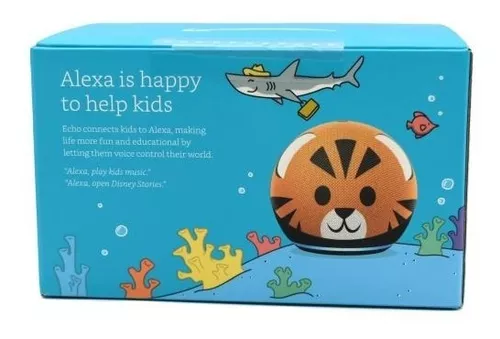 Alexa Echo Dot Kids 4TA Generación (Tigre)