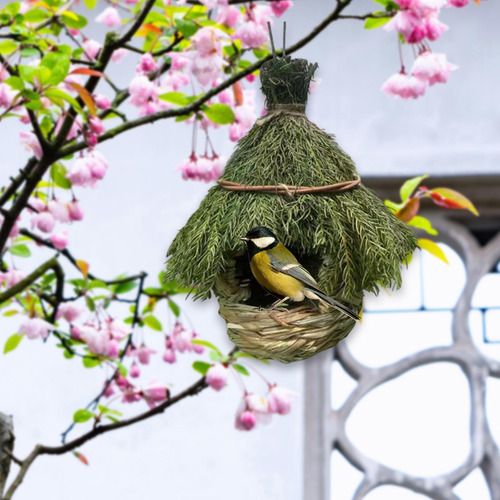 Nido De Pájaros Choza De Pájaros Casa Compacta Escondite
