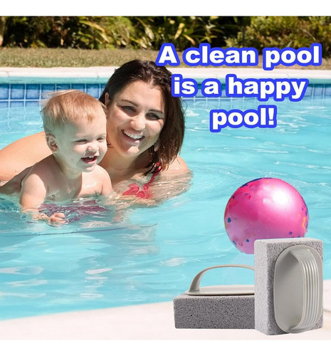 Bloque De Limpieza De Piscinas De Piedra Pómez De Handheld P