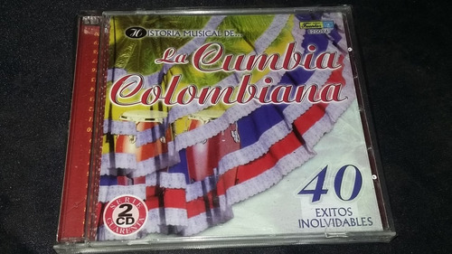 La Historia Musical De La Cumbia Colombiana X 2 Cd Cumbia