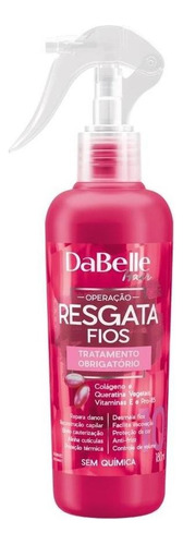 Secante - Tratamento Obrigatório Dabelle Hair Resgata Fios De 180ml 180g