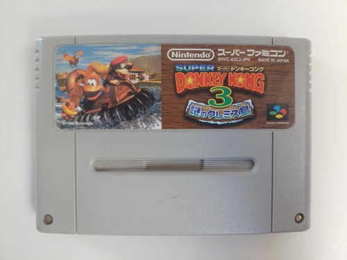Donkey Kong 3 Super Nintendo Famicom Japonés Original