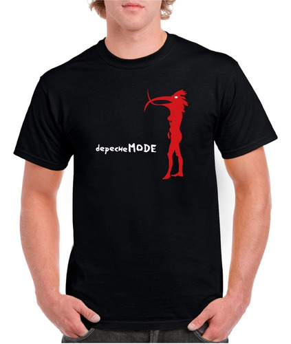 Polera Hombre Estampada Depeche Mode - Walking In My Shoes