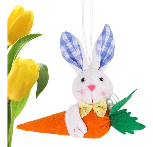 Conejito De Pascua Árbol De Primavera Adornos Colgantes