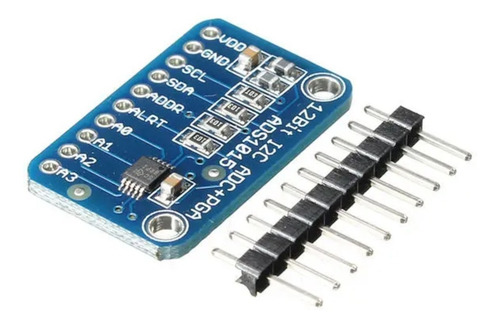 Ads1015 Amplificador De Ganancia Adc Ads1015 12 Bit