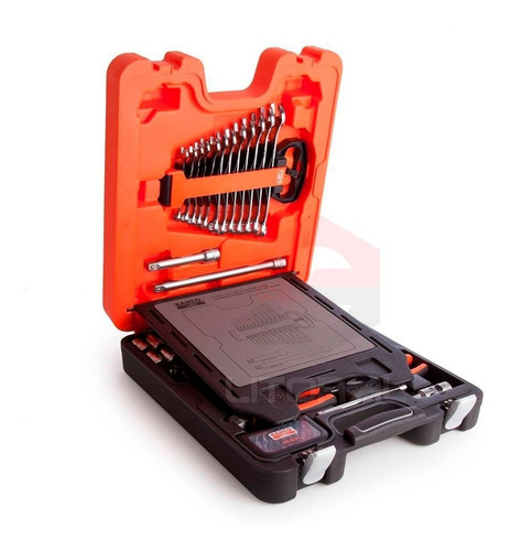 Juego Bahco Llaves Tubo Crique ¼ ½'' Pinza Alicate 81 Piezas