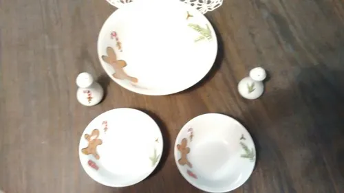 Set De Ensaladera Navideña (Usado)