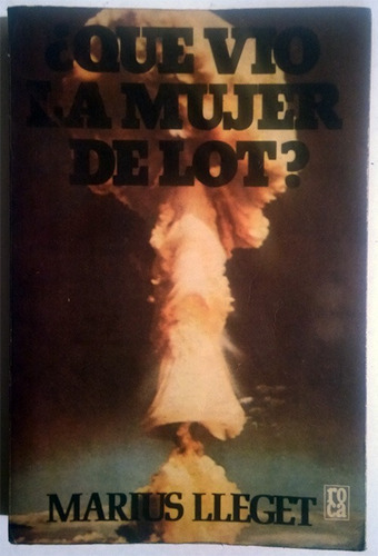 Libro De Marius Lleget : ¿que Vió La Mujer De Lot?